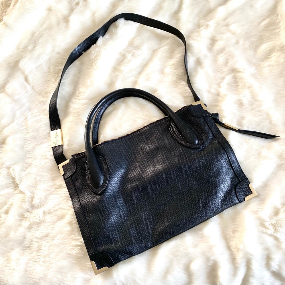 Foley + Corinna framed satchel crossbody work bag